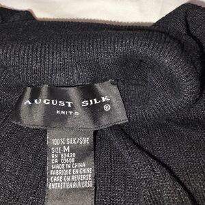 August Silk Men's Dark Sweater